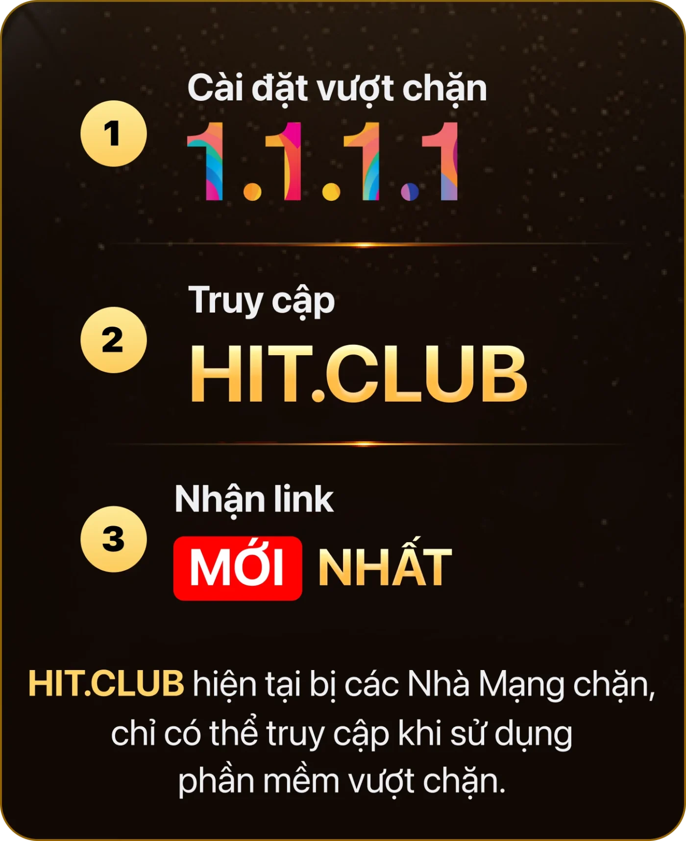 banner cách vượt chặn tại hitclub